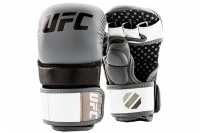 Перчатки для спаринга UFC PRO серебристо-черные, S/M UHK-69965