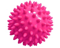 Мяч массажный (розовый) жесткий ПВХ 7см. E36799-2